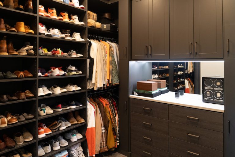 Closet factory custom walk-in closet storage solution spring cleaning 2026