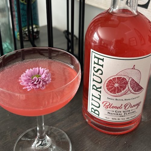Blood Orange Lavender Gimlet