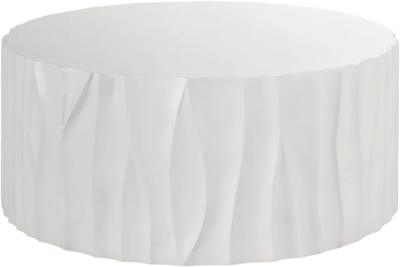 Round outdoor coffee table texture Sea Pines porch Hilton Head Island home design 2026