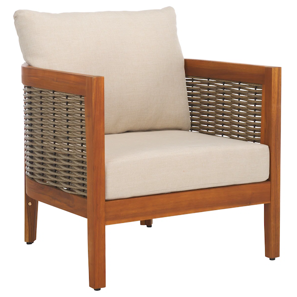 Wayfair wicker patio chair porch armchair Sea Pines Hilton Head design
