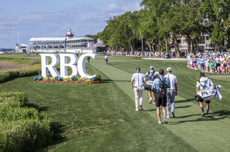 RBC Heritage Sign on Course