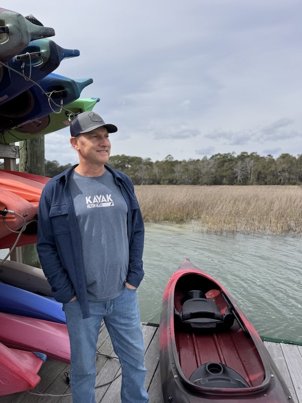 Dave Kerns Kayak Hilton Head Guide in Broad Creek