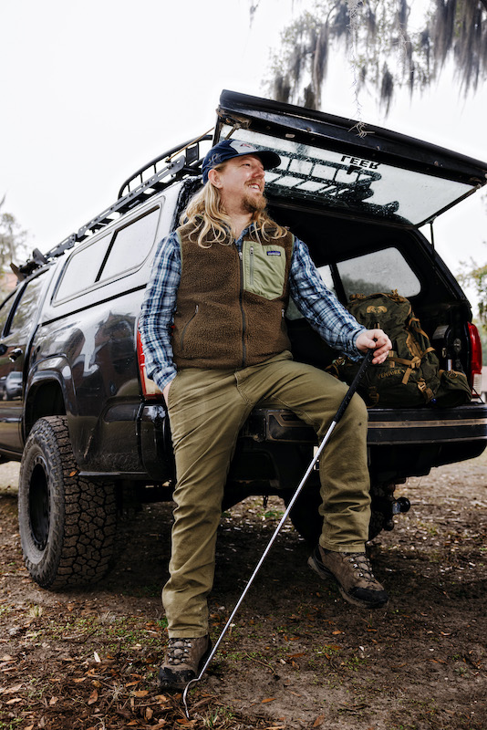 Dr. Ryan J. Hanscom assistant professor of ecology and evolutionary biology at University of South Carolina Beaufort Lowcountry wildlife