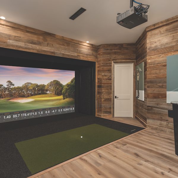 High-Tech Golf Simulators Are The Home Entertaining Trend That Swings Big