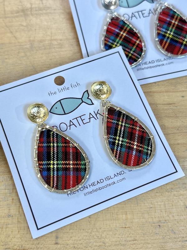 RBC Heritage 2026 shopping style guide plaid Gifted earrings