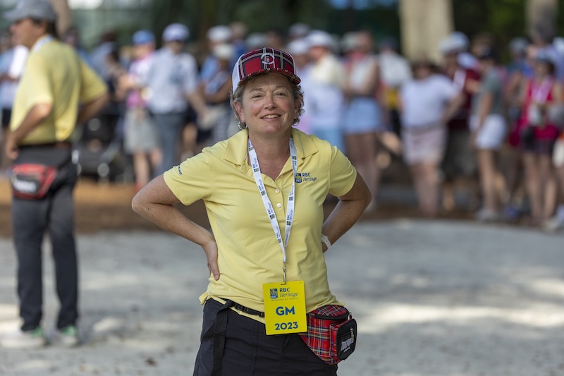 Volunteer Lady - RBC Heritage