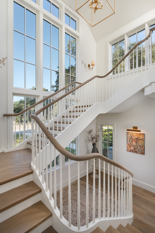 2024 Southern Living Idea Home Kiawah Island staircase