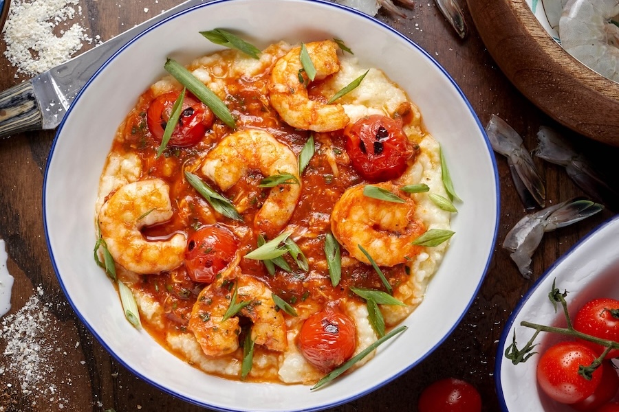 Lowcountry Classic - Shrimp and Grits - Nectar Bluffton