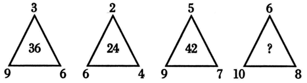 Mensa Question Triangles