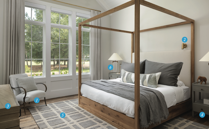Palmetto Bluff bedroom J. Banks Lisa Whitley designed for sleep