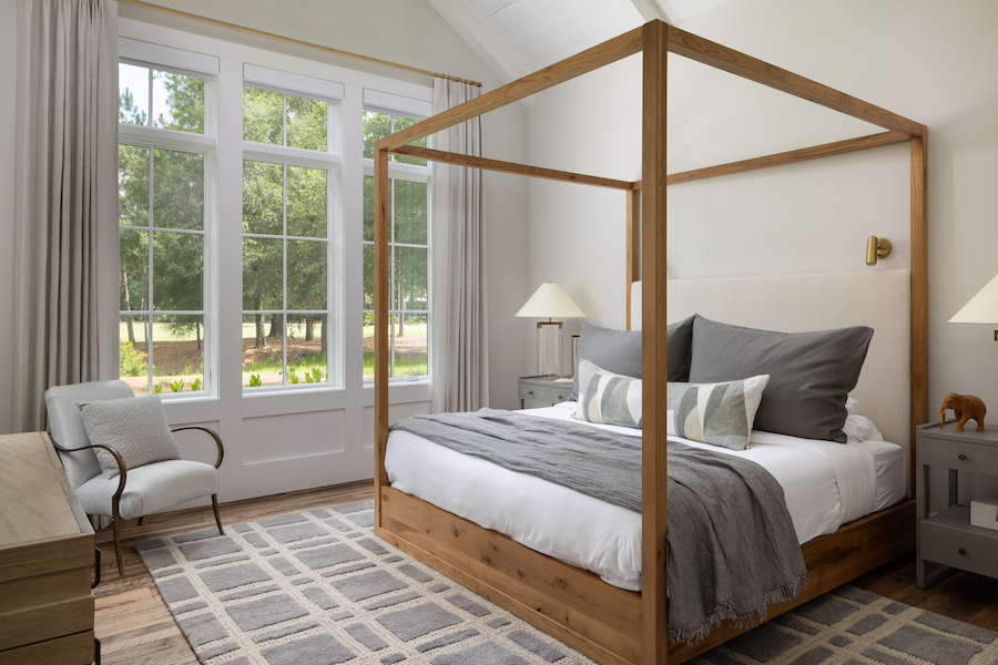 Palmetto Bluff bedroom J. Banks Lisa Whitley gray bedroom inspiration