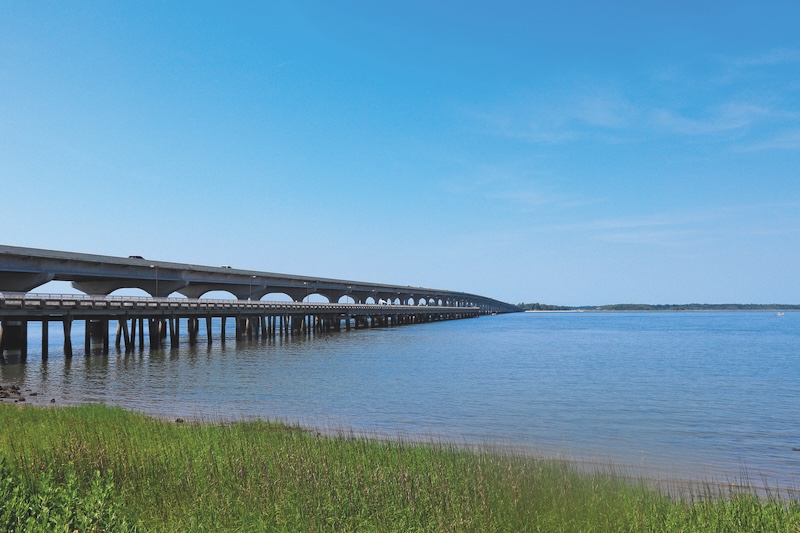 Broad River Fishing Pier near Beaufort South Carolina