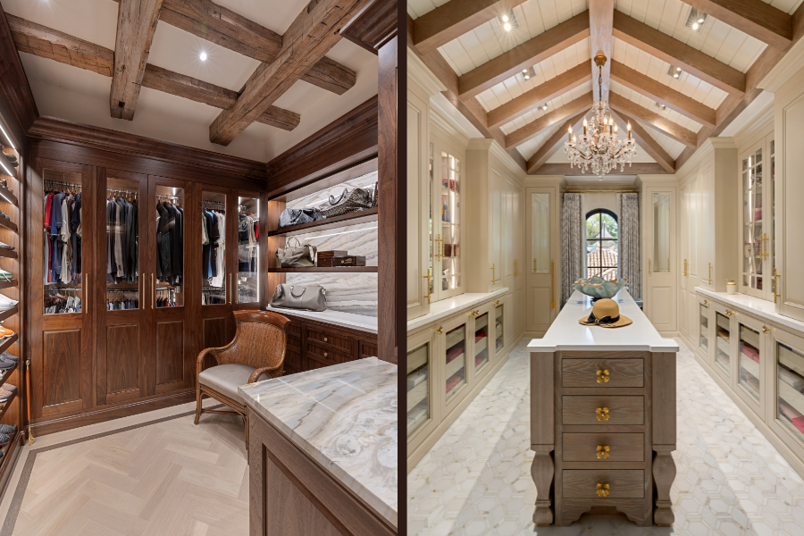 Group 3 home renovation closet suite his and hers