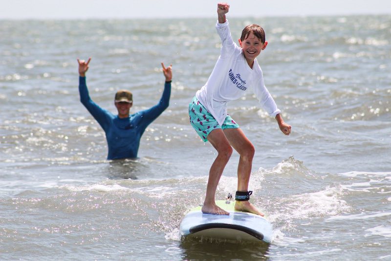 kids surf and ocean adventure Shelter Cove Broad Creek summer 2026 things to do