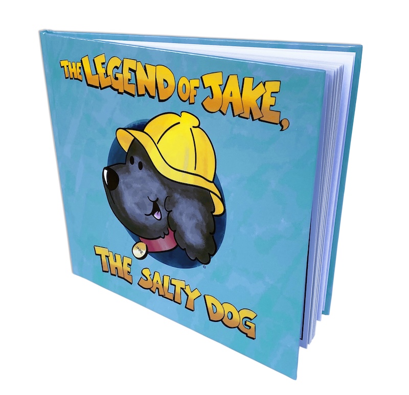 The Legend of Jake, the Salty Dog, a children’s book