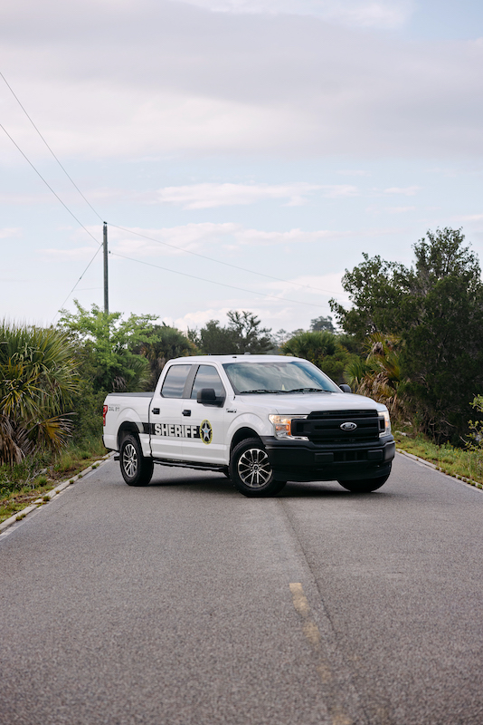 Beaufort County Sheriff's Office truck by photographer Lisa Staff