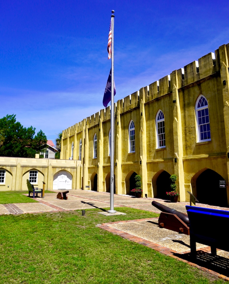 Beaufort History Museum housed in the historic Arsenal building
