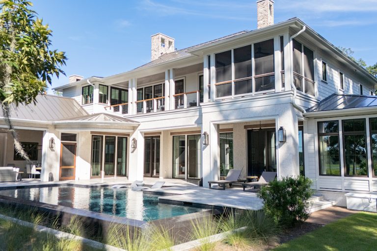 elegant Palmetto Bluff home by Kelly Caron Designs