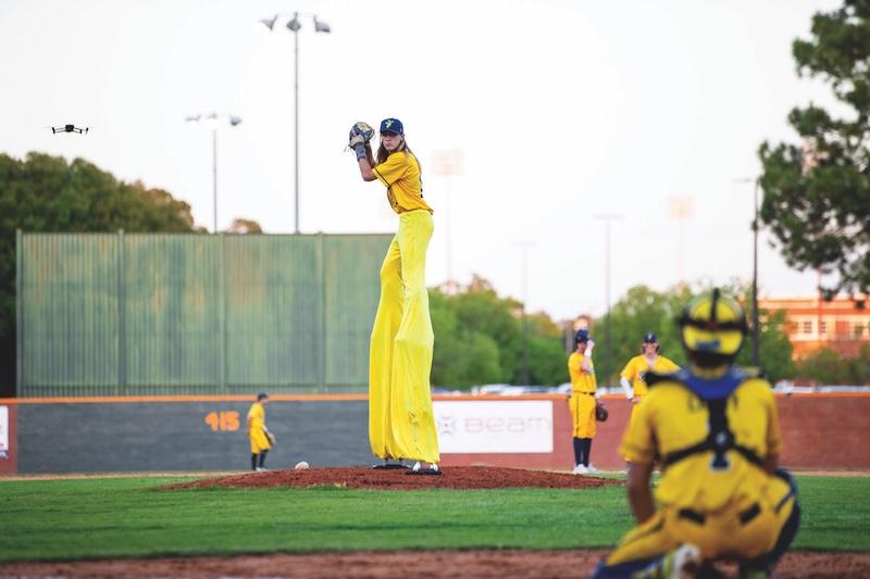 Savannah Bananas tall pitcher