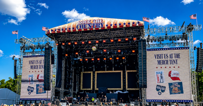 Rock The Country music festival at Florida Horse Park in Ocala