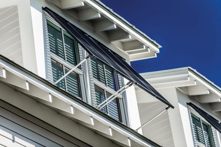 Bahama shutters hurricane window treatment protection