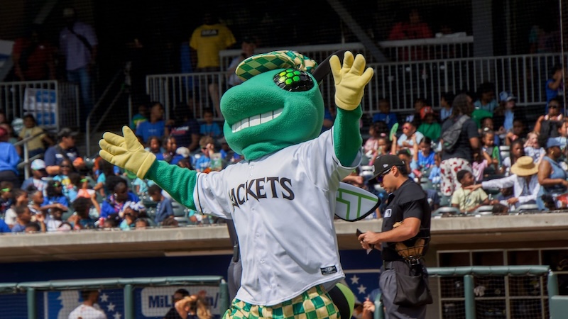 Mascot, Augusta GreenJackets