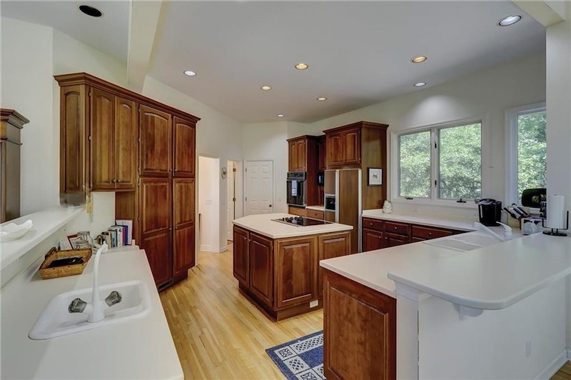 Port Royal Plantation home renovation by Southern Coastal Homes kitchen before