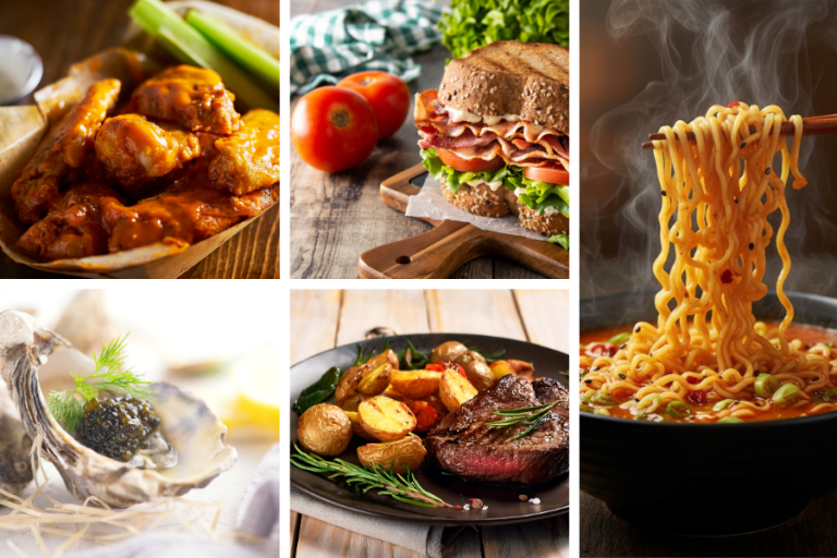 A collection of favorite food pairings recommended by chefs from Hilton Head Island and Bluffton restaurants.