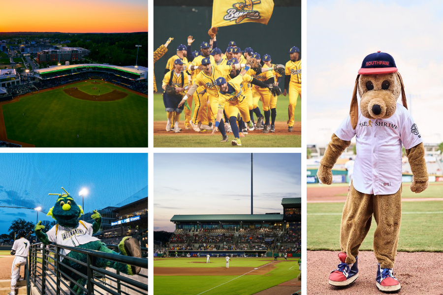 Baseball games driving distance to Hilton Head Island, SC
