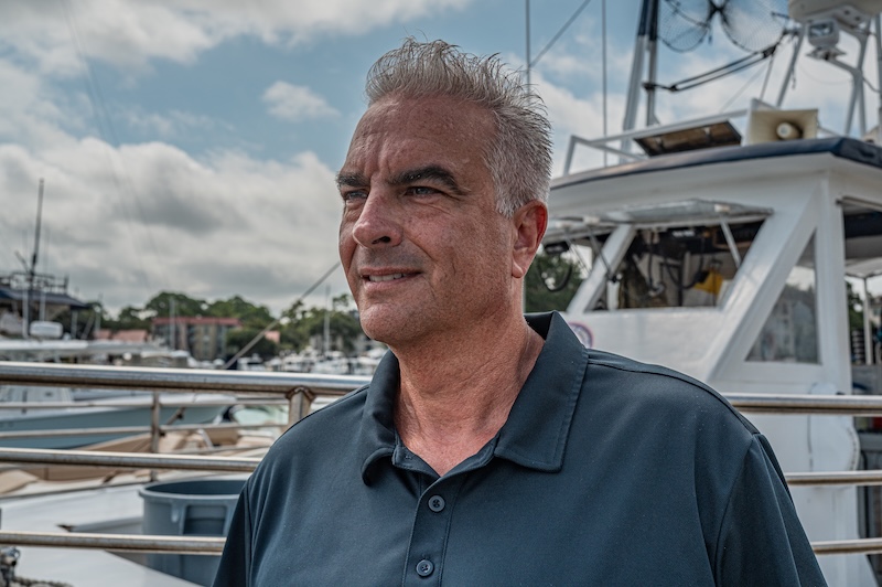 Vagabond Cruise owner Keith Walston, an advocate for South Carolina’s wild-caught shrimping industry.