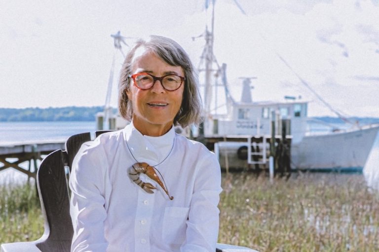 Author and Beaufort historian Beverly Bowers Jennings, creator of Shrimp Tales: Small Bites of History.