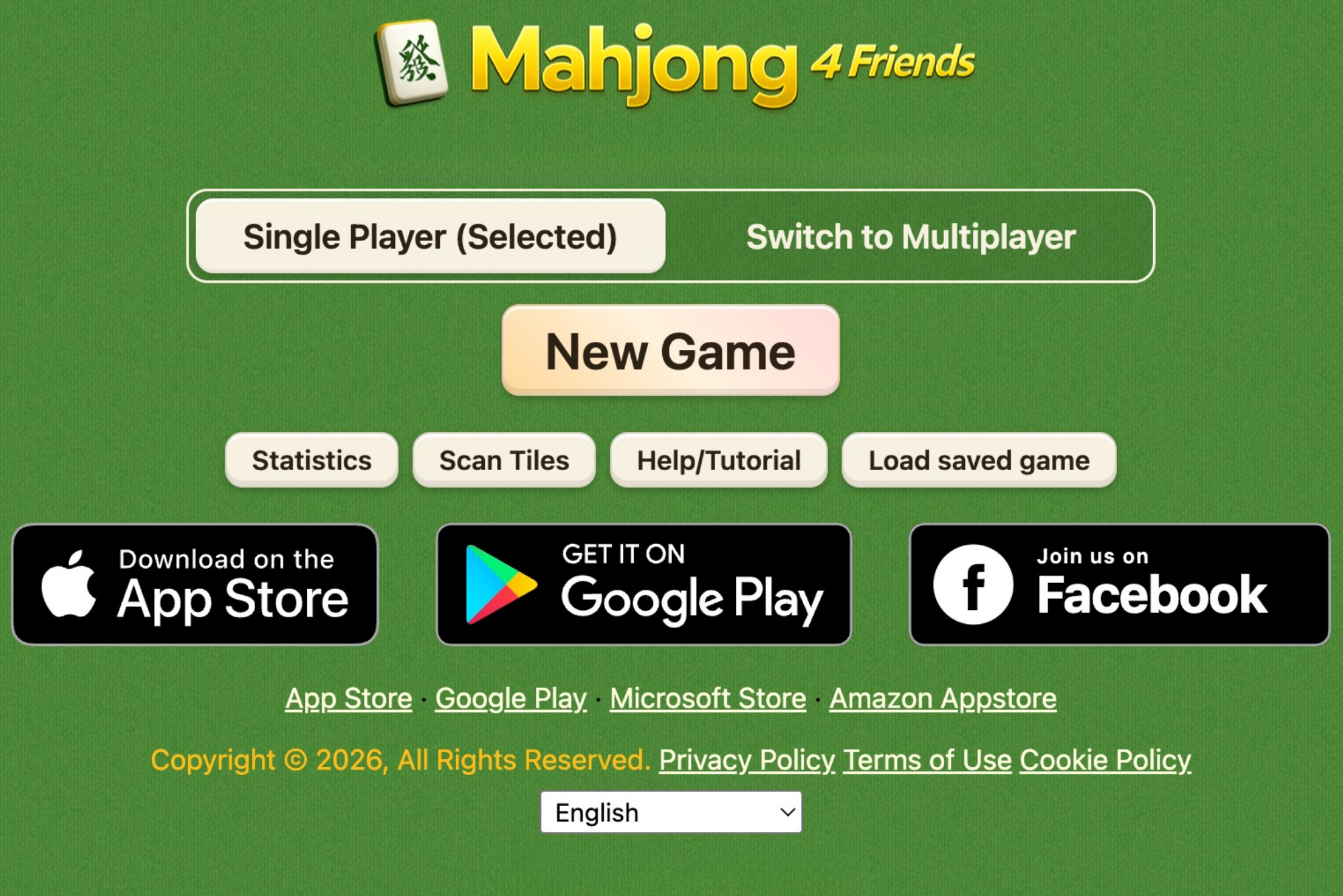 Mahjong 4 Friends - Online Game