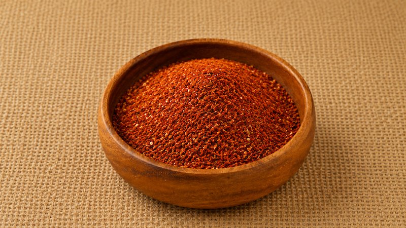 Homemade barbecue seasoning blend for Quarterdeck-inspired charcoal-roasted shrimp.