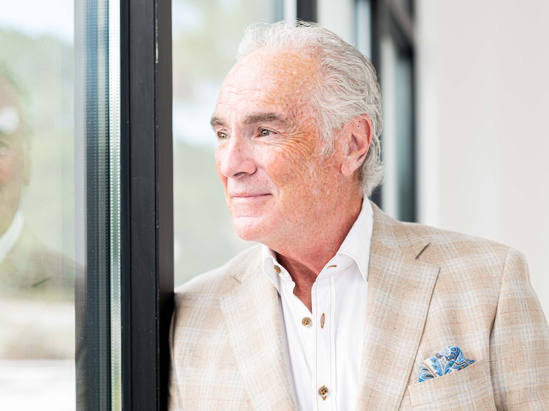 Lowcountry GT founder Steve Menzies at his automotive gallery in Bluffton.