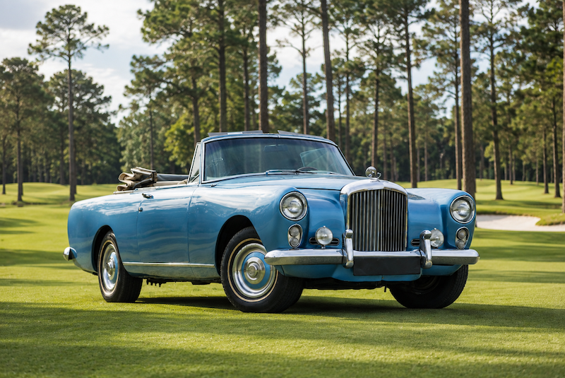Restored 1961 Bentley S2 Drophead Coupé originally built for Wilt Chamberlain and joining the Lowcountry GT collection.
