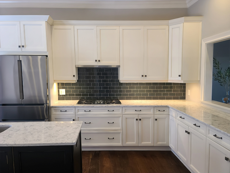 Sea Pines kitchen before renovation dim lighting