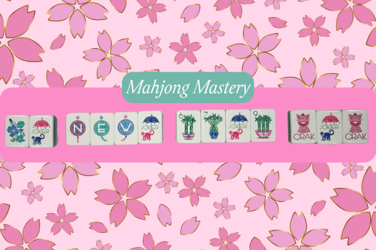 Four American Mahjong examples testing where a joker can and cannot be used