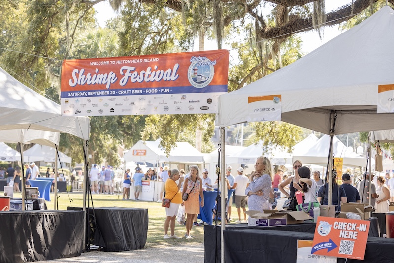 Hilton Head Island Shrimp Festival in Harbour Town at The Sea Pines Resort.