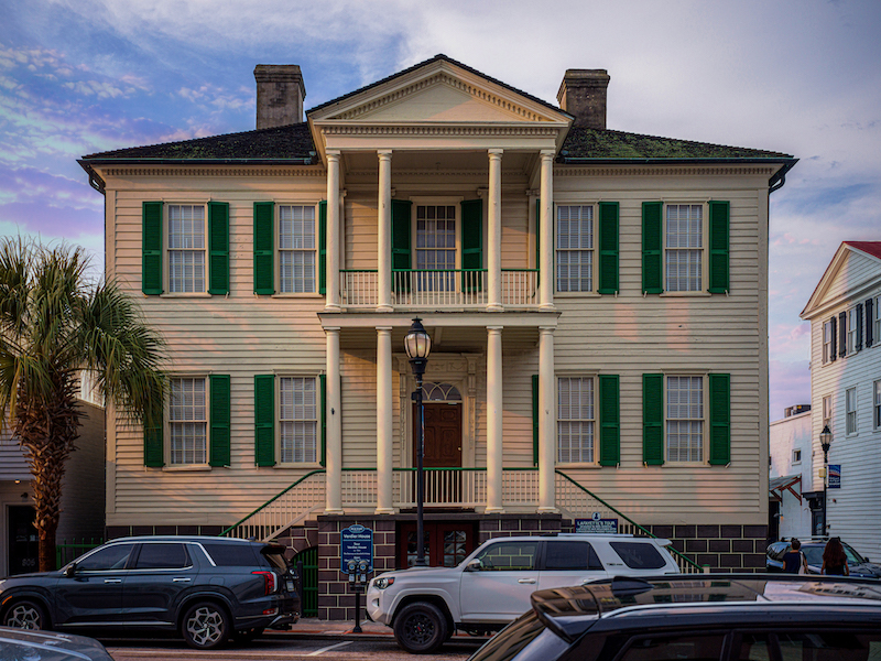 Historic John Mark Verdier House on Bay Street in Beaufort