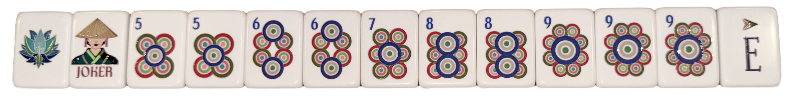 American Mahjong mid-game challenge asking players to identify three possible pivots