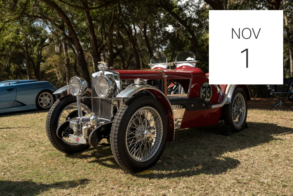 Hilton Head Island Concours d’ Elegance - November 1, 2026