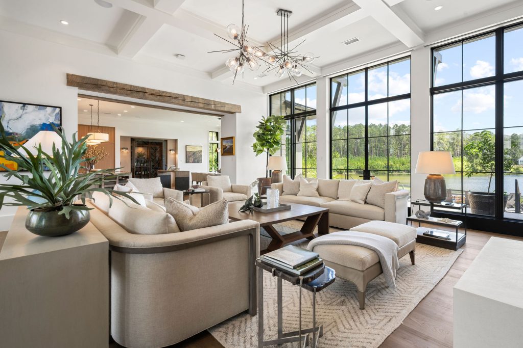 Great room at 364 Waterfowl Road