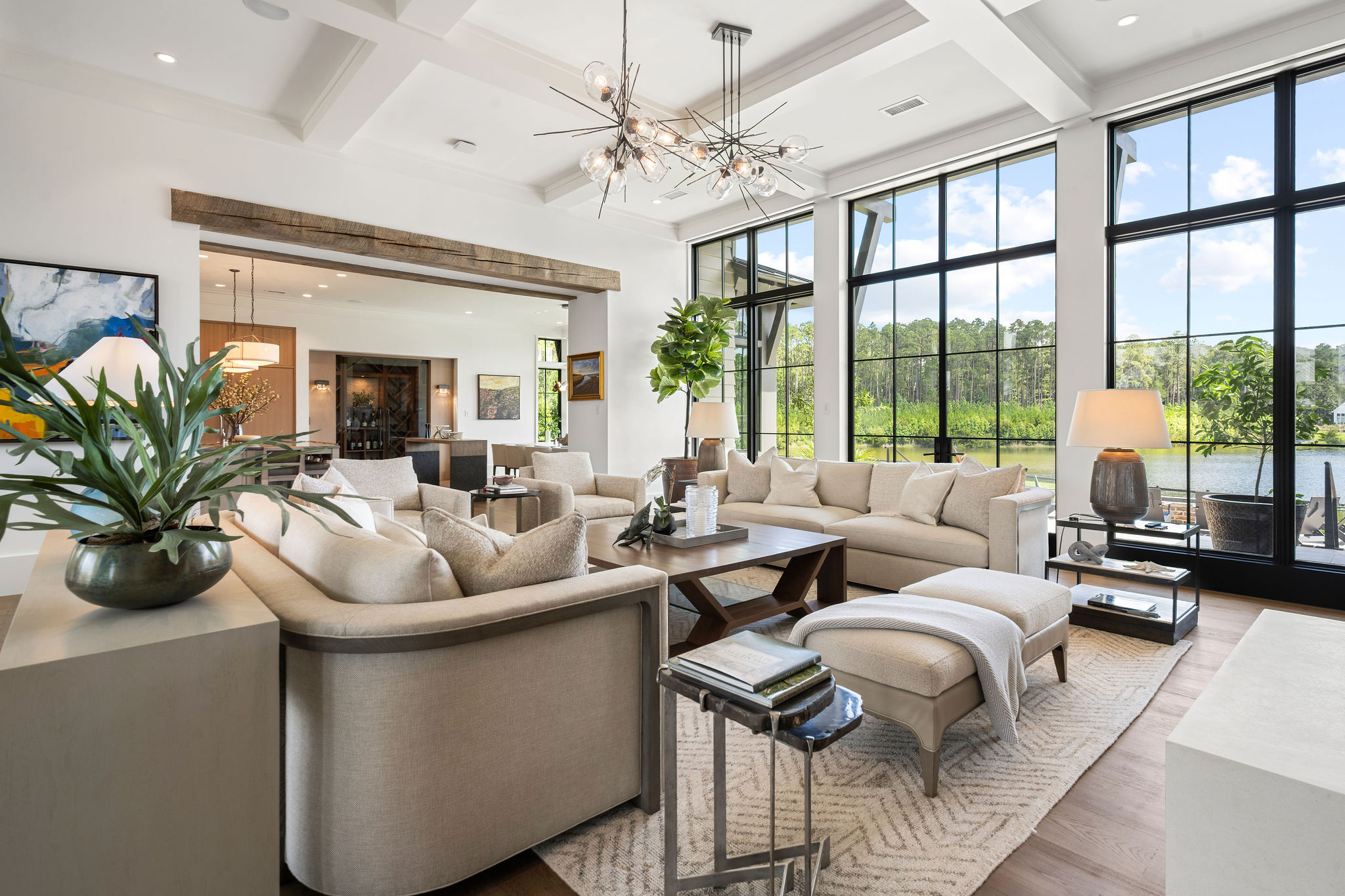 Great room at 364 Waterfowl Road