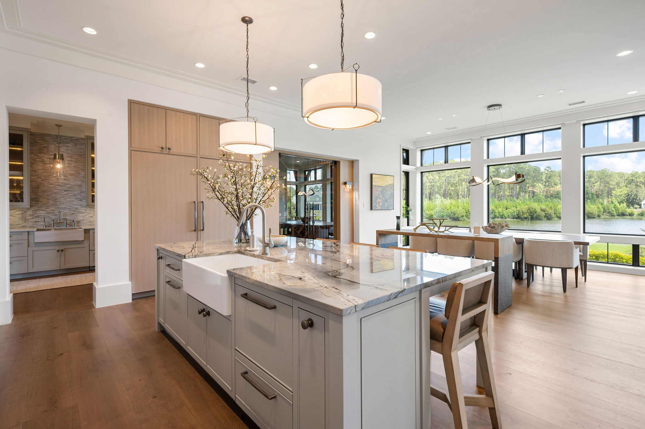 Expansive kitchen inside 364 Waterfowl Road in Palmetto Bluff