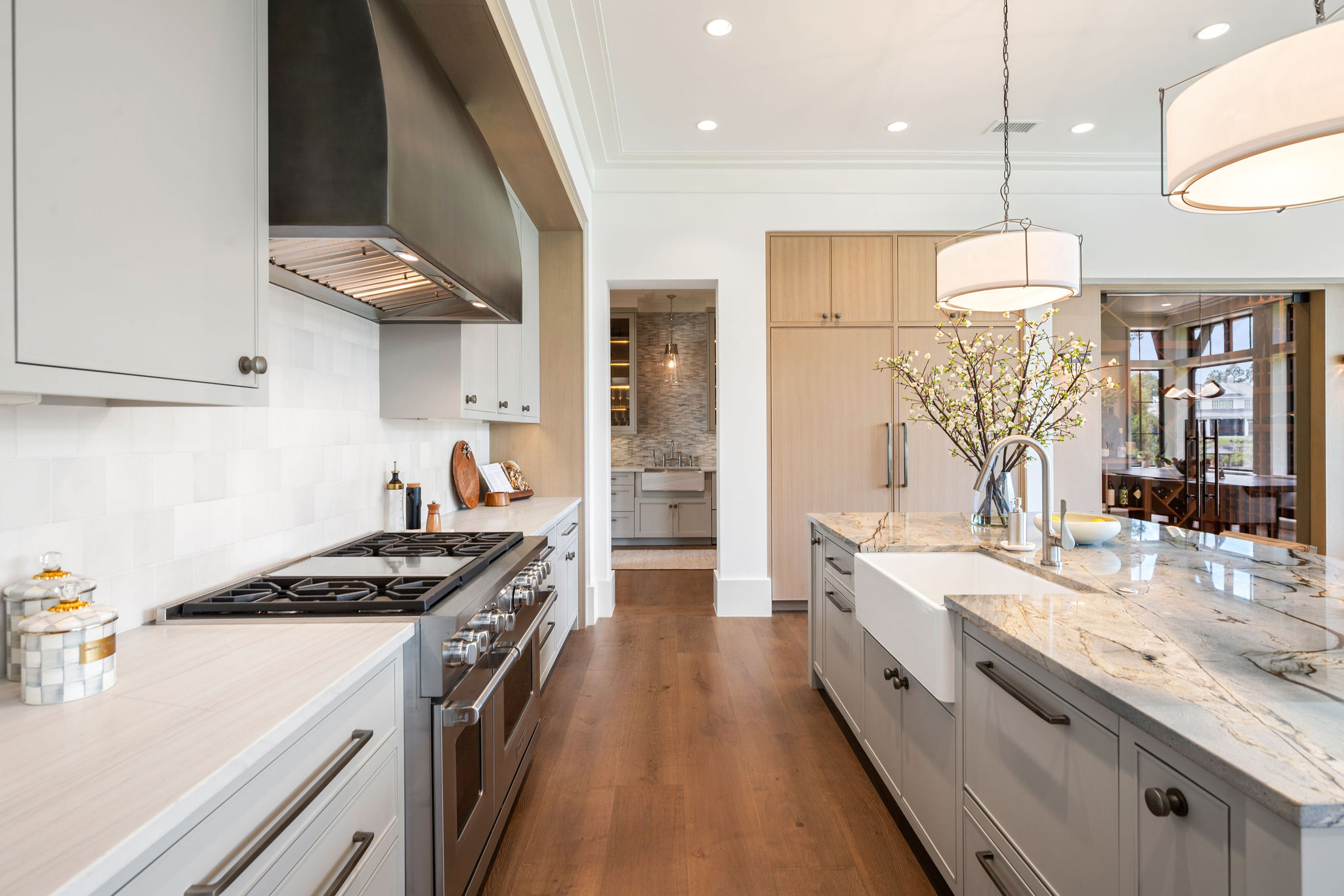 Expansive kitchen inside 364 Waterfowl Road in Palmetto Bluff