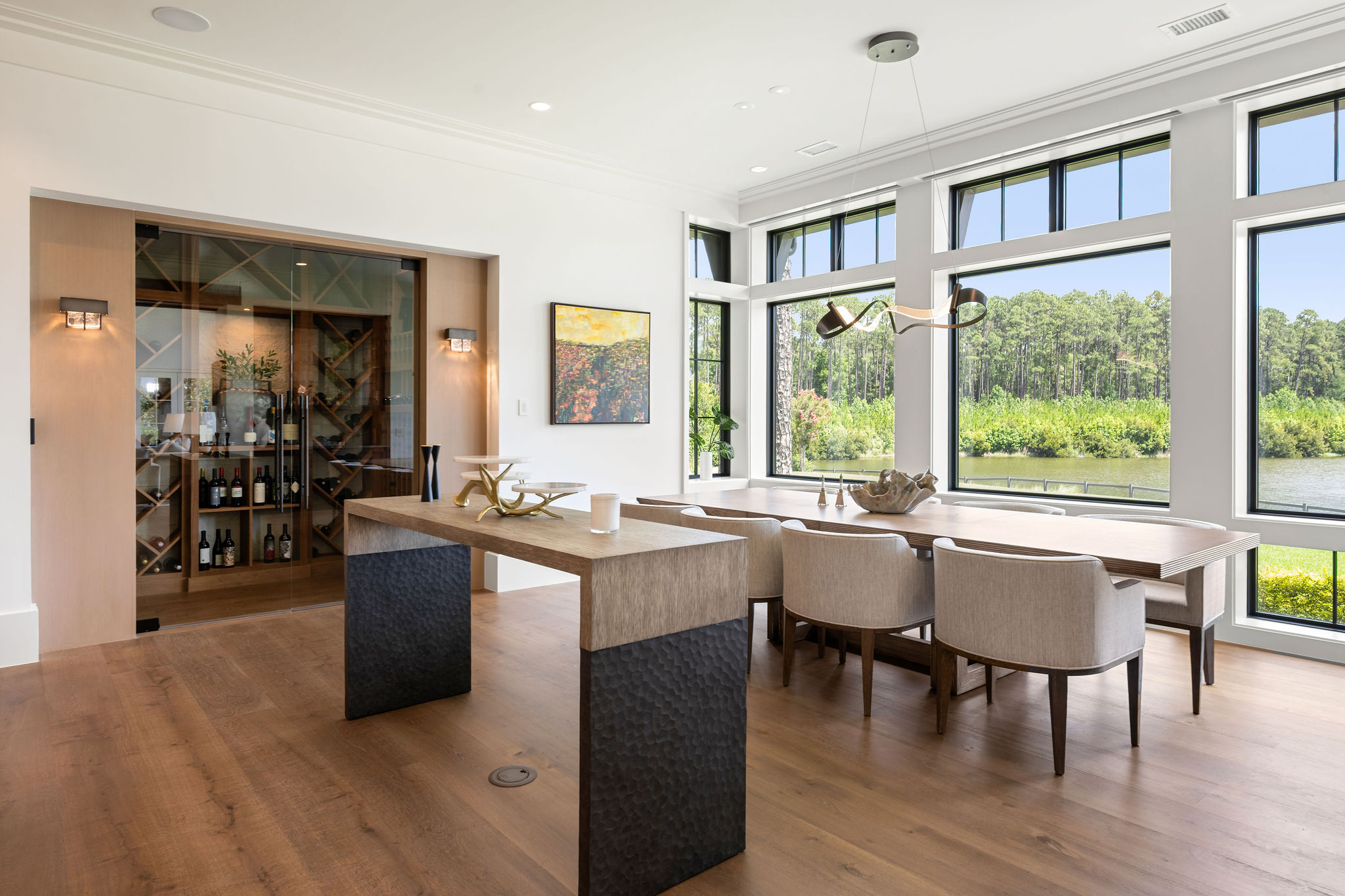 Expansive kitchen inside 364 Waterfowl Road in Palmetto Bluff