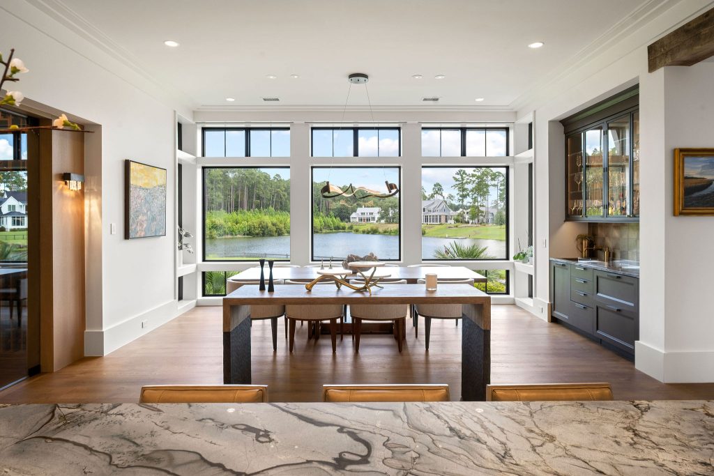 Eat in kitchen inside 364 Waterfowl Road in Palmetto Bluff