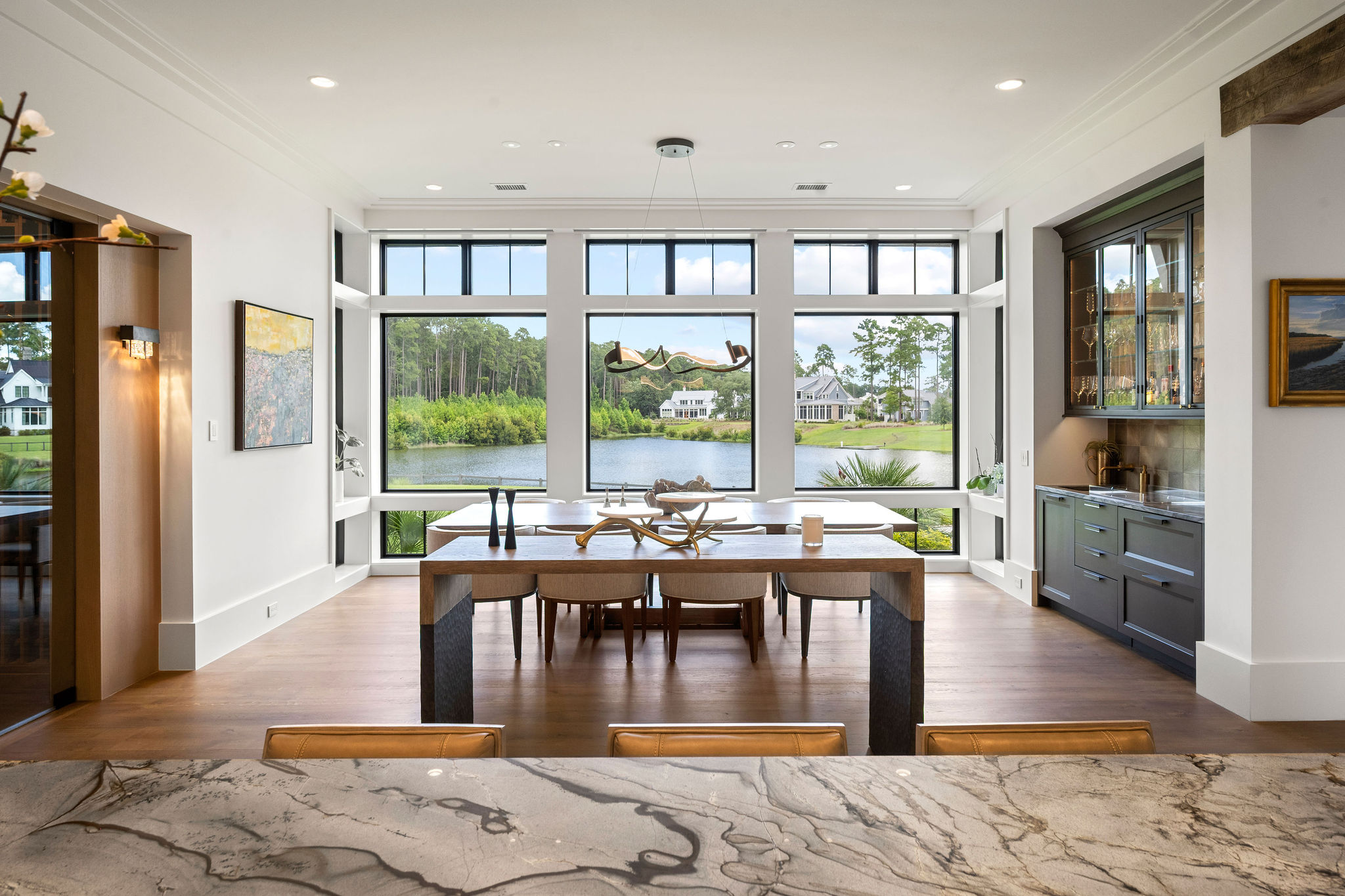 Eat in kitchen inside 364 Waterfowl Road in Palmetto Bluff