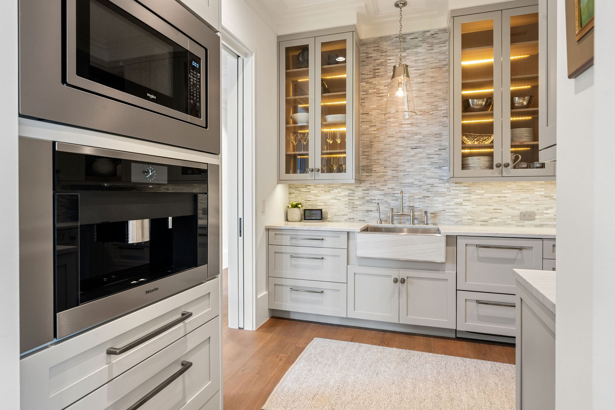 Separate scullery adjoining the kitchen at 364 Waterfowl Road