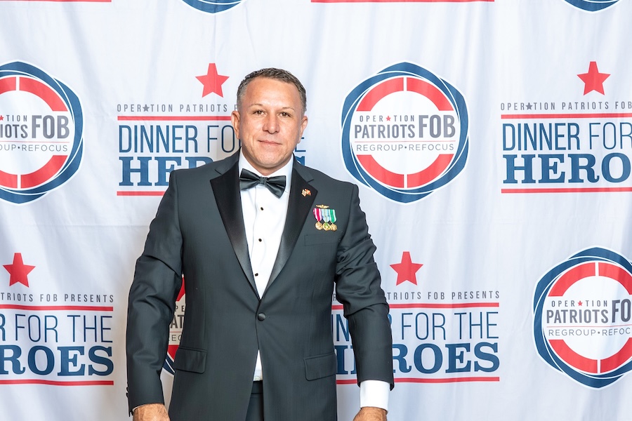 TJ Johnston - Operation Patriots FOB Dinner for the Heroes event